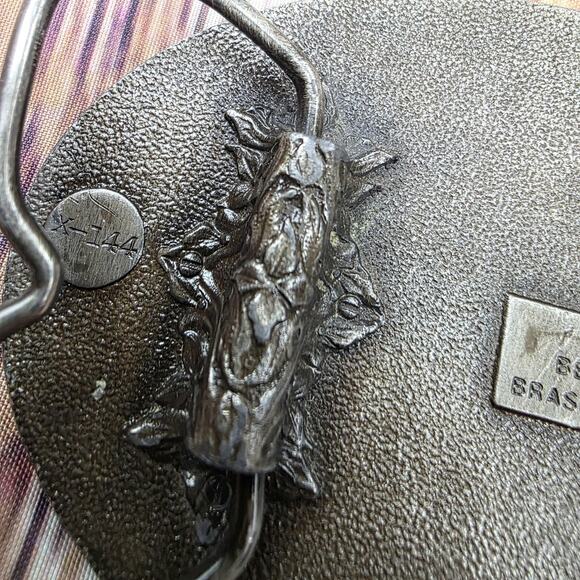 Vintage 1977 Bergamot Brass Works Bass Fish Belt Buckle Made In USA Fishing Gift - Picture 10 of 13